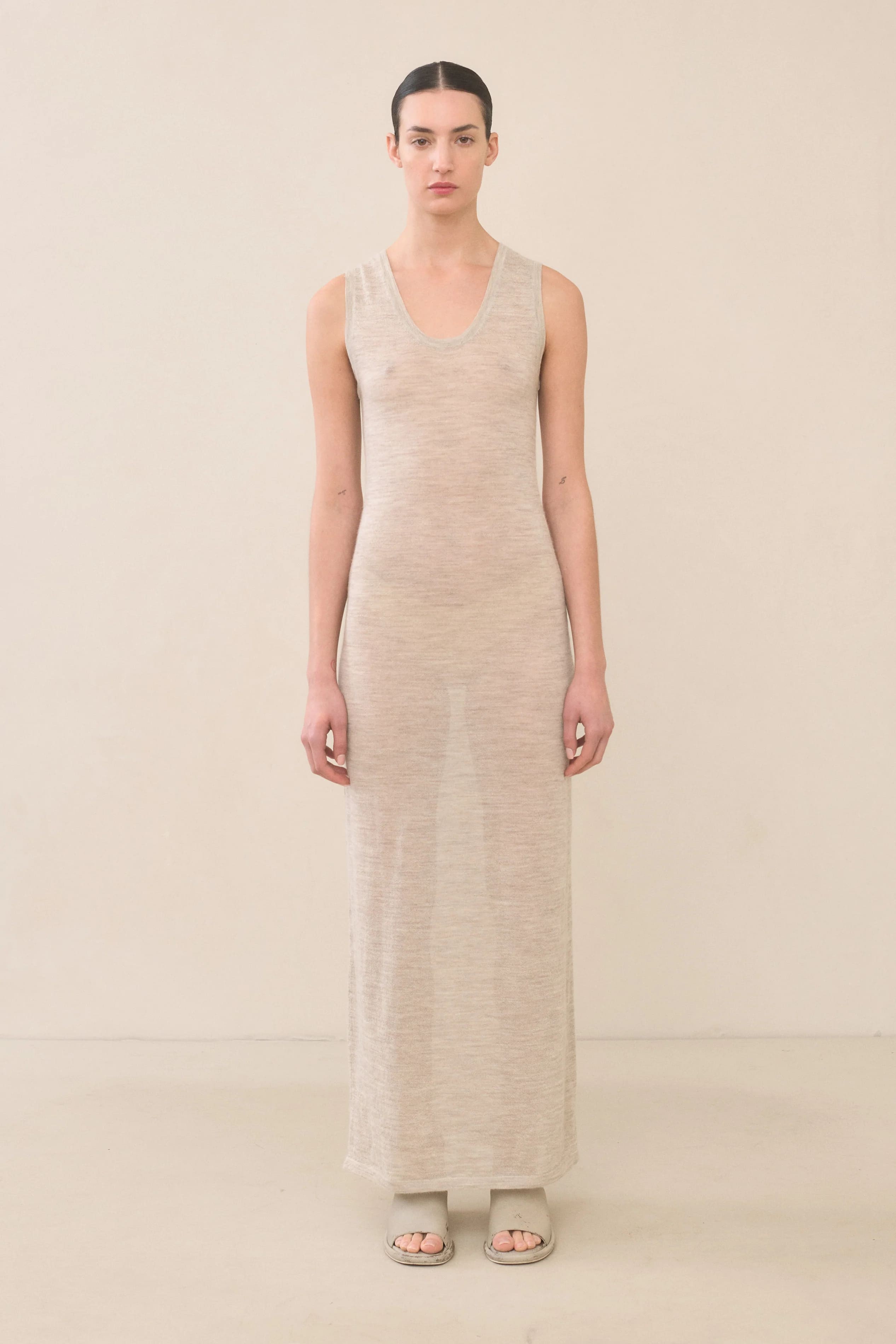 SUPER FINE TANK DRESS