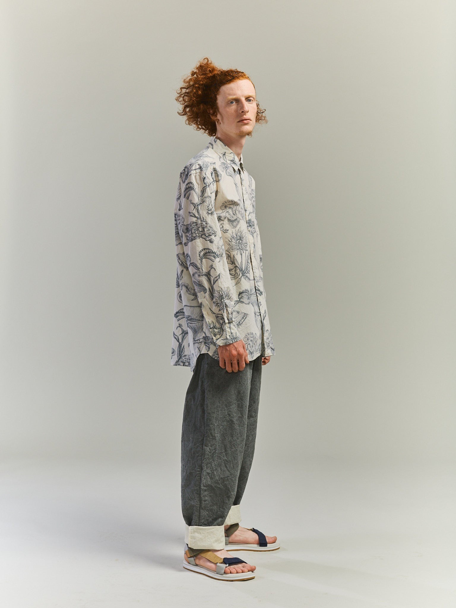 BIG RACCOURCIE SHIRT - CAN CAN PRINT