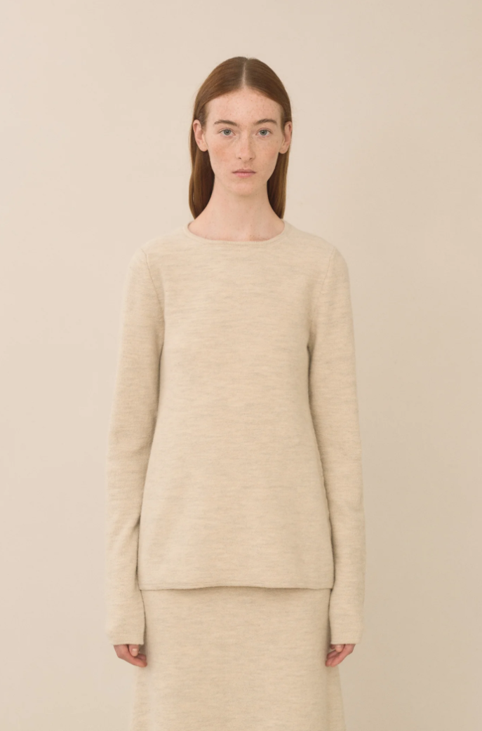 LAUREN MANOOGIAN FW24 BELL CREWNECK