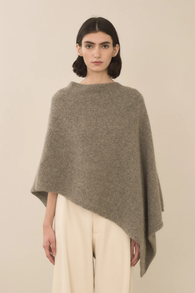LAUREN MANOOGIAN FW24 FOLD PONCHO ROCK