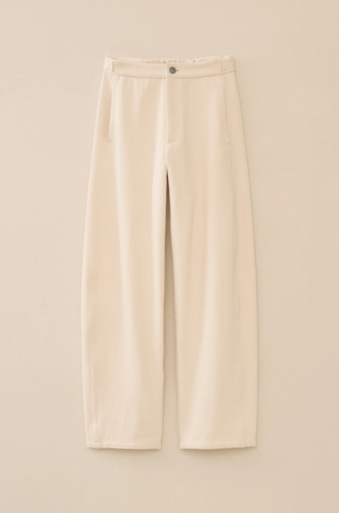 LAUREN MANOOGIAN FW24 DENIM PANTS NATURAL