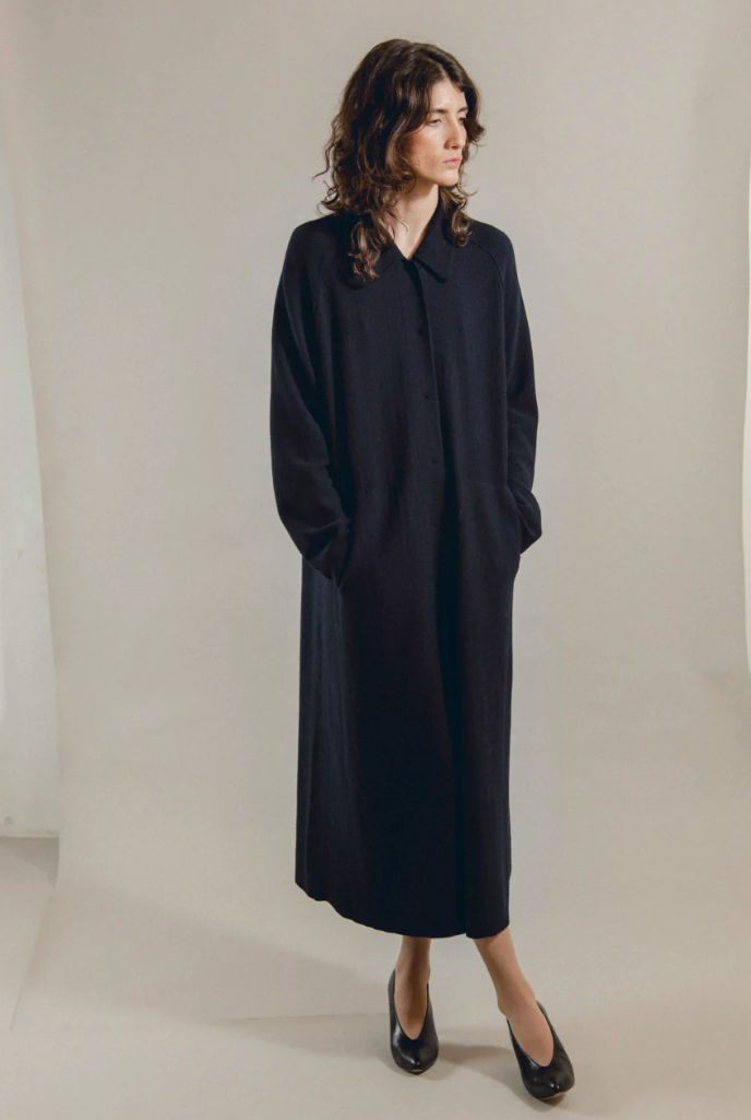 BOBOUTIC Dustcoat Navy