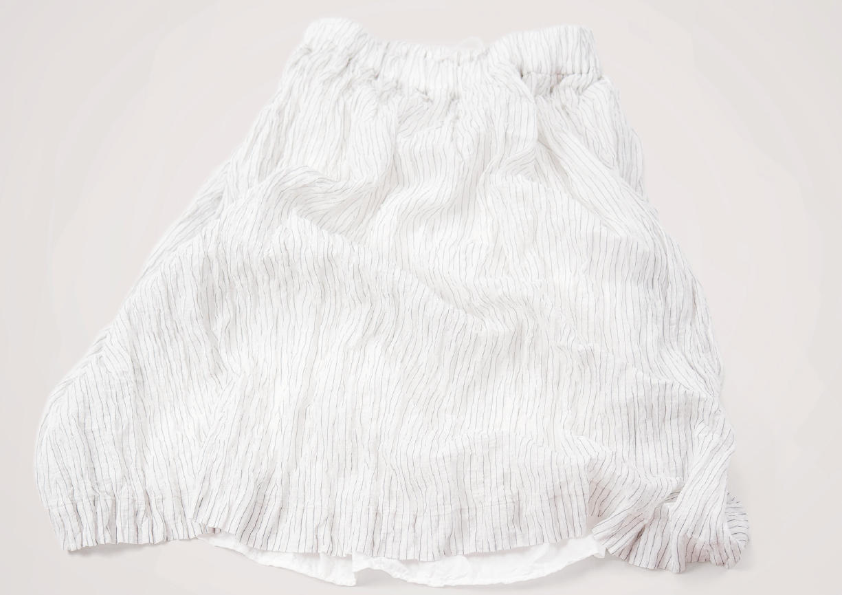 STRIPED DOUBLE SKIRT V+ TC