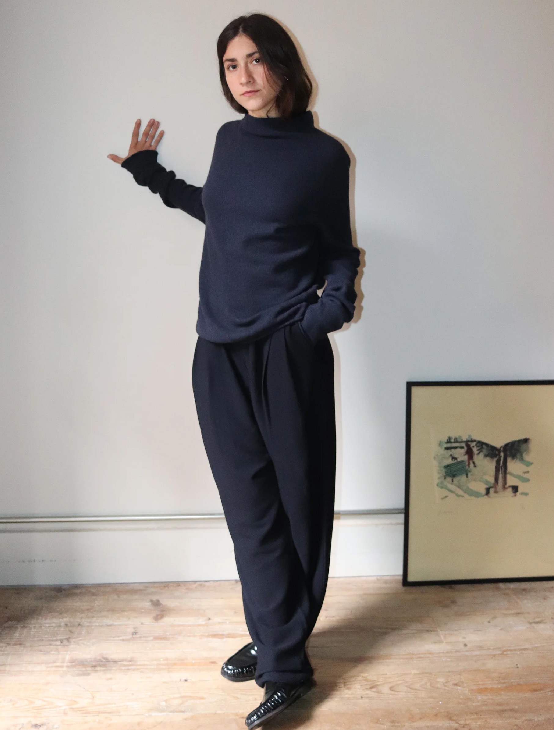 BOBOUTIC TROUSERS NAVY